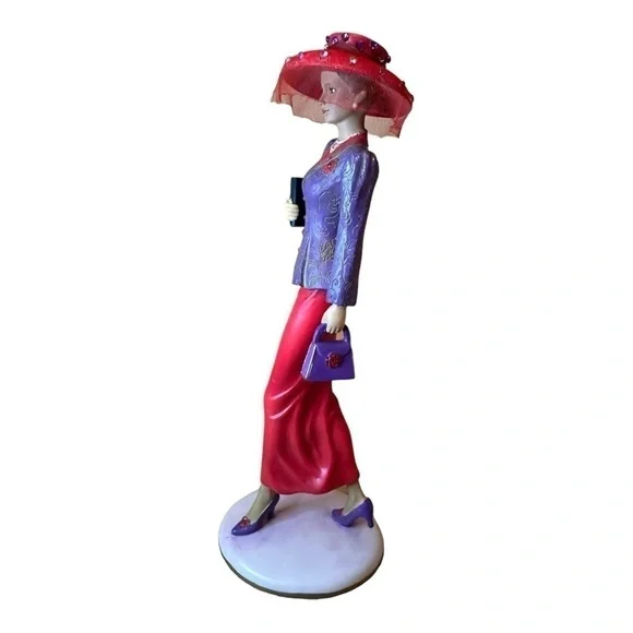 Walk Of Faith Not By Sight Woman Walking Style Fashion Elegant Figurine - Picture 3 of 8
